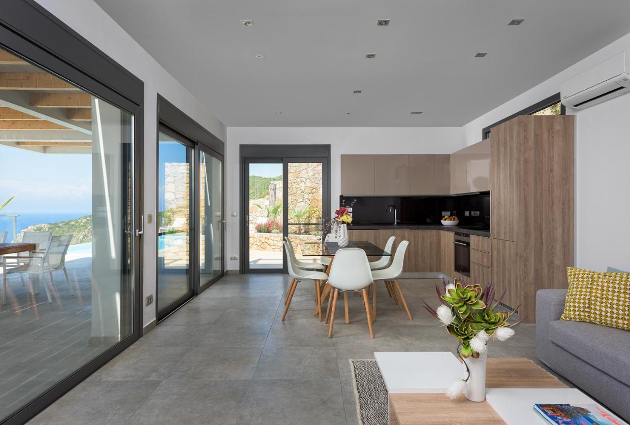 Kathisma Bay Villas - Luxury Villas- Villa Oceanos Kalamítsi Eksteriør billede