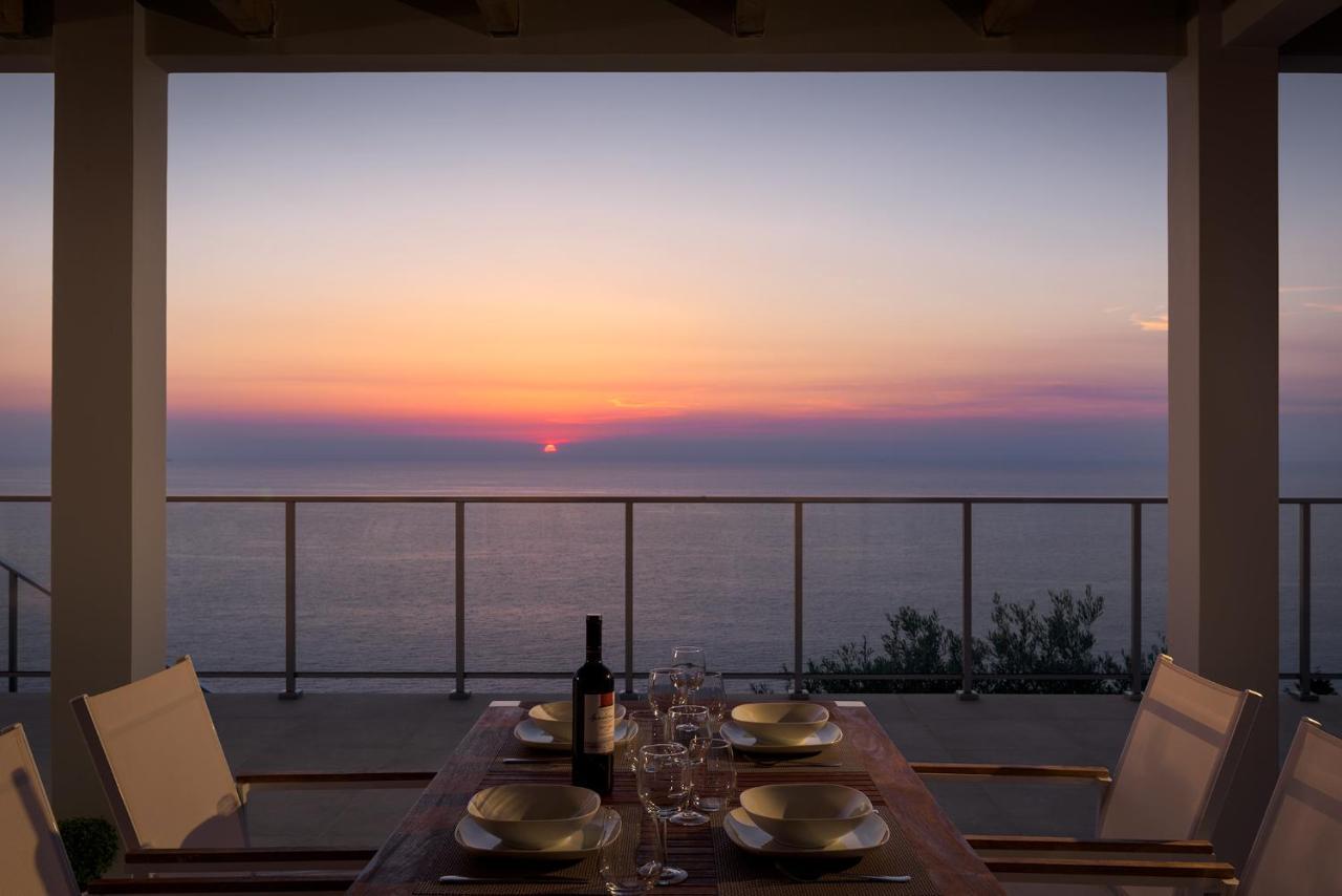 Kathisma Bay Villas - Luxury Villas- Villa Oceanos Kalamítsi Eksteriør billede