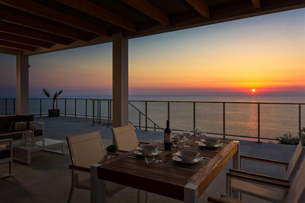 Kathisma Bay Villas - Luxury Villas- Villa Oceanos Kalamítsi Eksteriør billede
