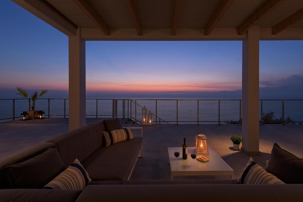Kathisma Bay Villas - Luxury Villas- Villa Oceanos Kalamítsi Eksteriør billede