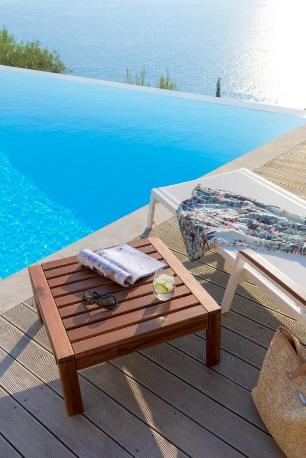Kathisma Bay Villas - Luxury Villas- Villa Oceanos Kalamítsi Eksteriør billede