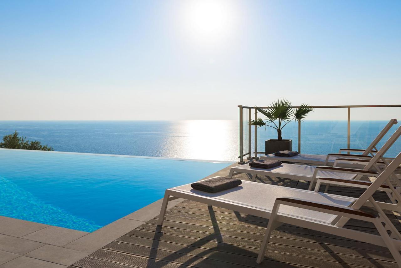 Kathisma Bay Villas - Luxury Villas- Villa Oceanos Kalamítsi Eksteriør billede