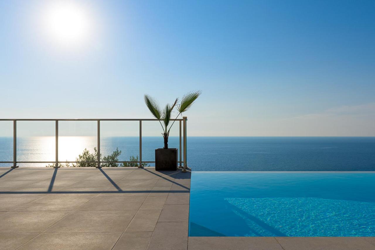 Kathisma Bay Villas - Luxury Villas- Villa Oceanos Kalamítsi Eksteriør billede