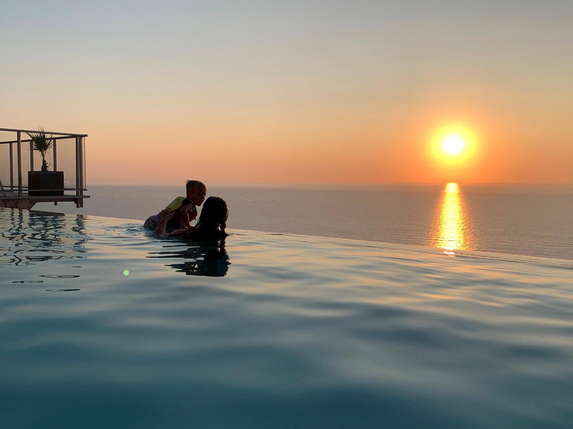 Kathisma Bay Villas - Luxury Villas- Villa Oceanos Kalamítsi Eksteriør billede