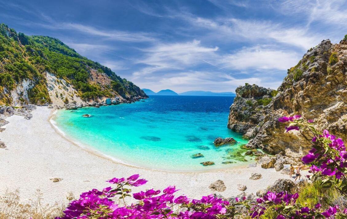 Kathisma Bay Villas - Luxury Villas- Villa Oceanos Kalamítsi Eksteriør billede