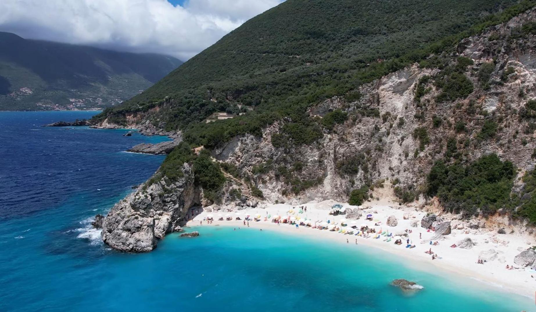 Kathisma Bay Villas - Luxury Villas- Villa Oceanos Kalamítsi Eksteriør billede