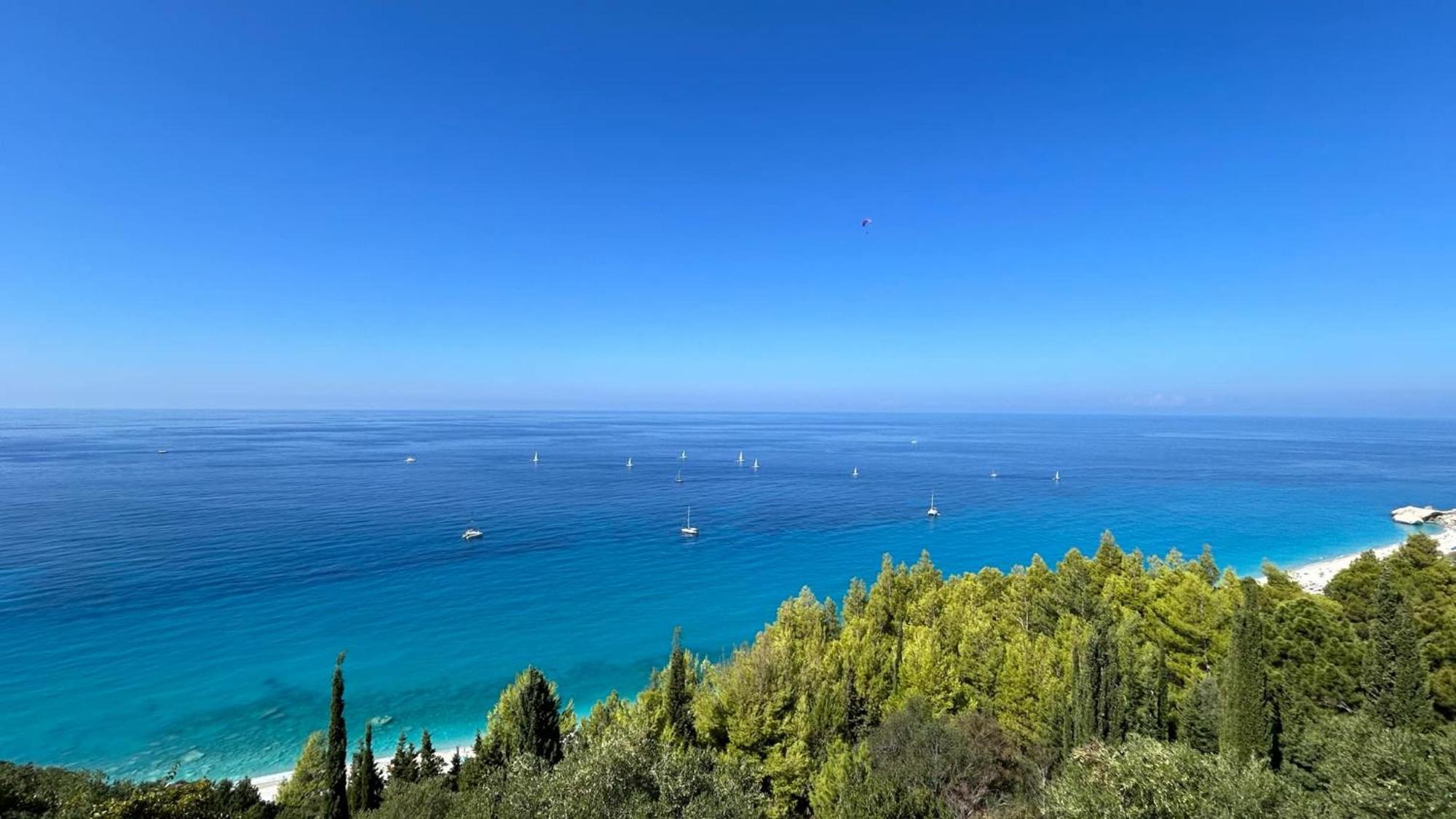Kathisma Bay Villas - Luxury Villas- Villa Oceanos Kalamítsi Eksteriør billede